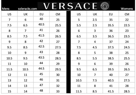 versace swim size guide|Versace underwear size chart.